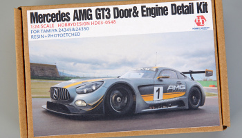 Mercedes AMG GT3 Door&Engine Detail Kit 1/24 - Hobby Design