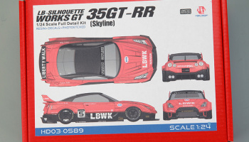 LB-Silhouette Works GT 35GT-RR (SKYLINE) Full Detail Kit 1/24 - Hobby Design