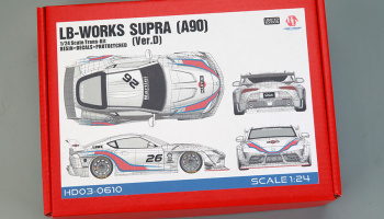 LB-Works Supra (A90)(Ver.D) Trans-Kit 1/24 - Hobby Design