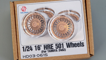 16' Hre_501 Wheels For Tamiya 240Z 1/24 - Hobby Design