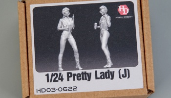 SLEVA 100,-Kč 32% DISCOUNT - Pretty Lady (J) 1/24 - Hobby Design