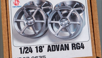 18' Advan RG4 Wheels 1/24 - Hobby Design