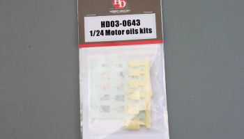 Motor Oils Kits 1/24 - Hobby Design