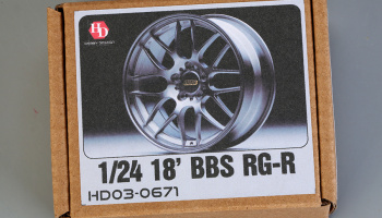 18' BBS RG-R Wheels 1/24 - Hobby Design