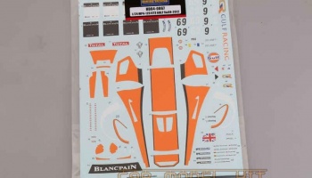 McLaren MP4-12C GT3 GULF 9&69-2012 - Hobby Design