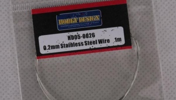 Stainless Steel Wire 0.2mm - Hobby Design
