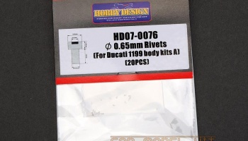 0.65mm Rivets (For Ducati 1199 body kits A) - Hobby Design