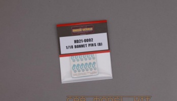 Bonnet Pins (B) 1/18 - Hobby Design