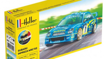STARTER KIT Impreza WRC'02 1/43 - Heller