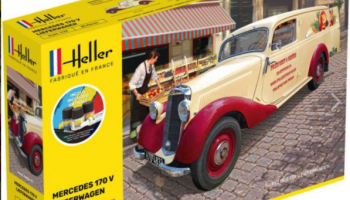 Starter Kit Mercedes 170 V Lieferwagen 1/24 - Heller