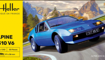 SLEVA DISCOUNT Alpine A310 V6 1/43 - Heller