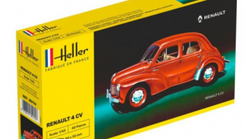 Renault 4cv 1/43 - Heller