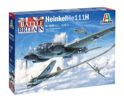 HEINKEL HE111H (1:72) Model Kit 1436 - Italeri