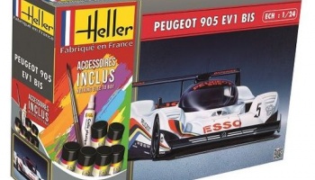 STARTER KIT Peugeot 905 EV 1 BIS 1/24 - Heller