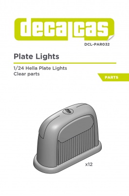 Hella plate lights 1/24 - Decalcas