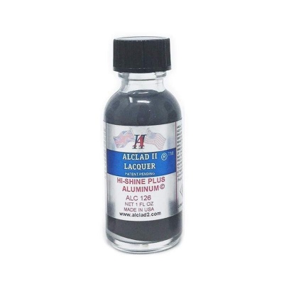 High Shine Plus Aluminum - 30ml (1oz) ALC126 - Alclad II Lacquers