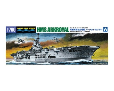 HMS Ark Royal 1941 Bismarck Pursuit 1/700 - Aoshima