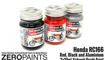 Honda RC166 Paint Set 3x30ml - Zero Paints