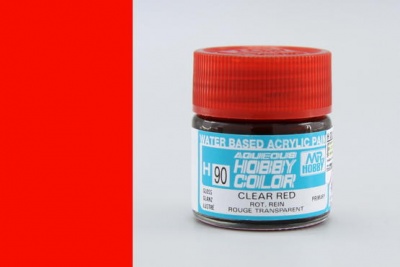 Hobby Color H 090 - Clear Red - Gunze