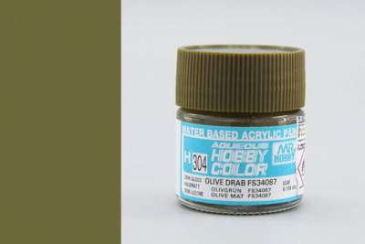 Hobby Color H 304 - FS34087 Olive Drab - Gunze