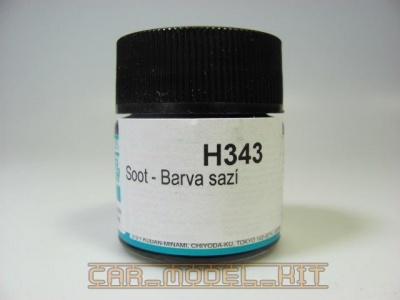 Hobby Color H 343 - Soot - Barva sazí - Gunze