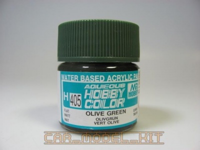 Hobby Color H 405 - Olive Green - Olivově zelená - Gunze