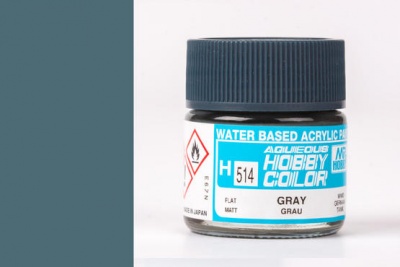 Hobby color - šedá, Gray "Grau" 10ml - Gunze