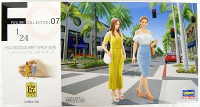 Hollywood Celebrity Girls Figure 1/24 - Hasegawa