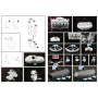 Honda CB400FOUR Photo-Etched Parts&Metal Sticker SET - Aoshima