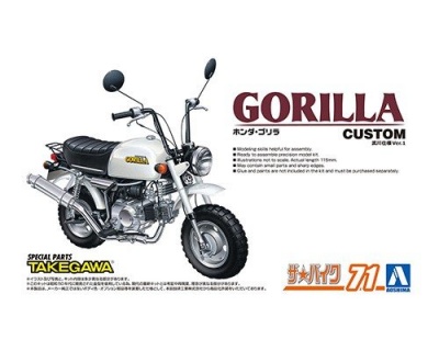 HONDA GORILLA '78 CUSTOM TAKEGAWA VER.1 1/12 - AOSHIMA