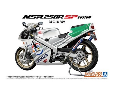 Honda MC18 NSR250R SP Custom '89 1/12 -  Aoshima