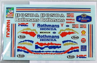 Honda NSR500 Rothmans M.Doohan Rider 89 - Decalpool