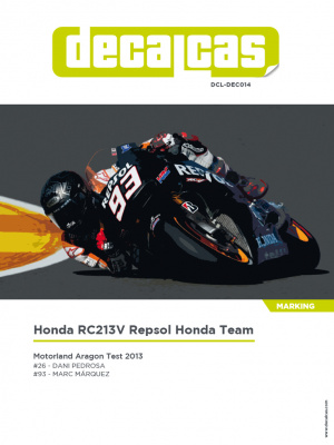 Honda RC213V Test - Decalcas