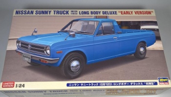 Nissan Sunny Truck 1973 (GB120) Long Body DX "Early Version" - Hasegawa