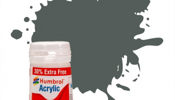 Humbrol barva akryl AB0001EP - No 1 Grey Primer Matt - 12ml (+ 30% navíc zdarma)