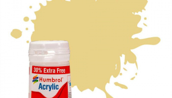 Humbrol barva akryl AB0103EP - No 103 Cream Matt (+ 30% navíc zdarma) 28ml - Humbrol