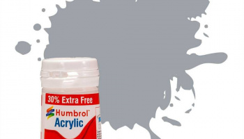 Humbrol barva akryl AB0165EP - No 165 Medium Sea Grey - Satin (+ 30% navíc zdarma)