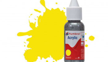 Humbrol barva akryl DB0099 - No 99 Lemon - Matt - 14ml