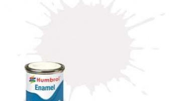 Humbrol barva email AA0240 - No 22 White - Gloss - 14ml