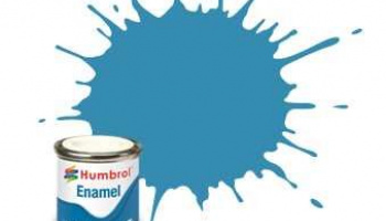 Humbrol barva email - No 48 Mediterranean Blue - Gloss - 14ml – Humbrol