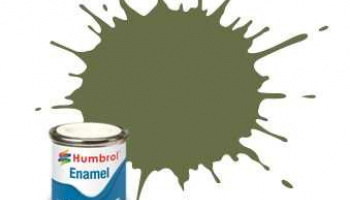 Humbrol barva email - No 80 Grass Green - Matt - 14ml – Humbrol