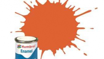 Humbrol barva email AA0905 - No 82 Orange Lining - Matt - 14ml