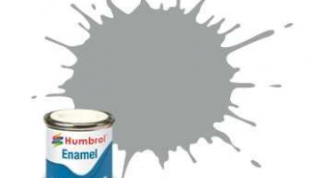 Humbrol barva email AA1420 - No 129 US Gull Grey - Satin - 14ml – Humbrol