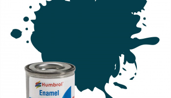 H.230 Pru blue matt enamel tinlet - Humbrol