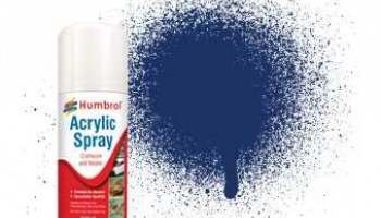 Humbrol sprej akryl AD6015 - No 15 Midnight Blue - Gloss - 150ml