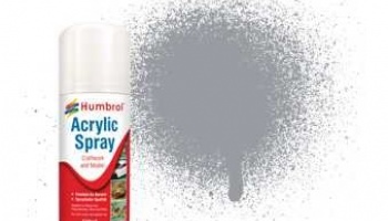 Humbrol sprej akryl AD6064 - No 64 Grey - Matt - 150ml