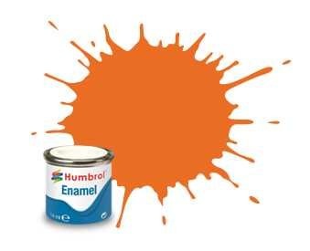 Humbrol barva email - No 18 Orange - Gloss - 14ml – Humbrol