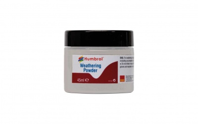 Humbrol Weathering Powder White - pigment pro efekty 45ml – Humbrol