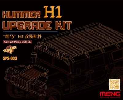 HUMMER H1 Upgrade Kit (Resin) 1:24 - Meng