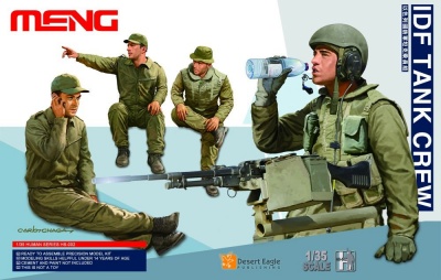 IDF Tank Crew (4 figures) 1/35 - Meng